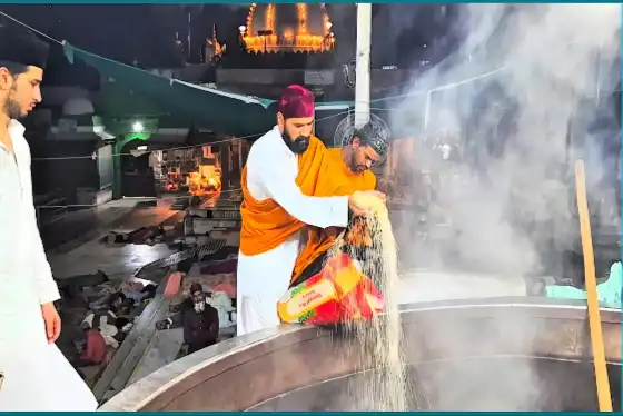 ajmer dargah ziyarat and deg booking entrance area at shrine